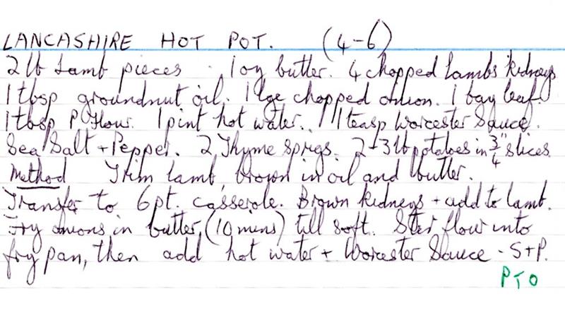 Scan 1 of 2 for Lancashire Hot Pot