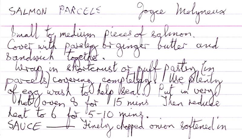 Scan 1 of 2 for Salmon Parcels