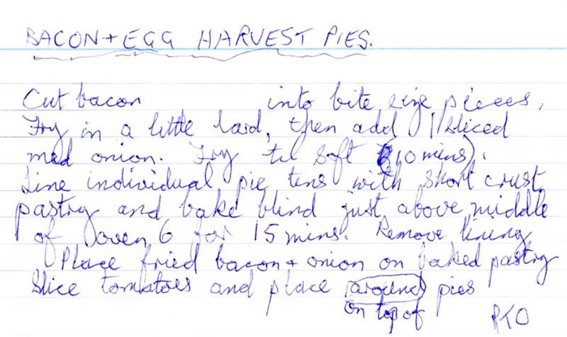 Scan 2 of 2 for Bacon & Egg Harvest Pies