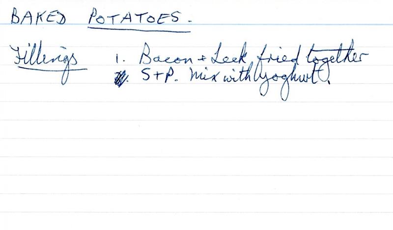 Scan 1 of 1 for Baked Potatoes