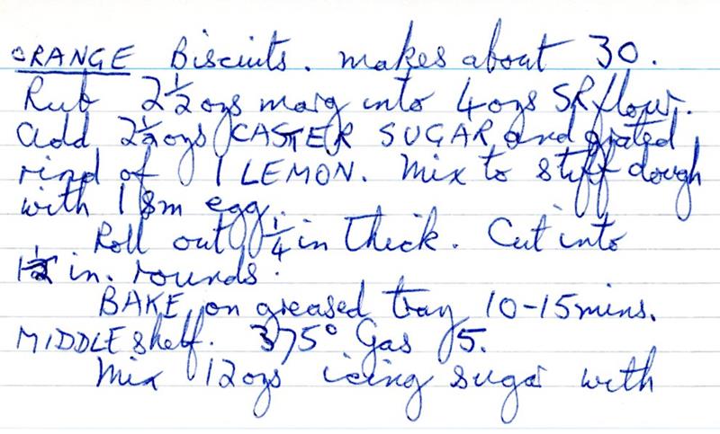 Scan 1 of 2 for Orange Biscuits