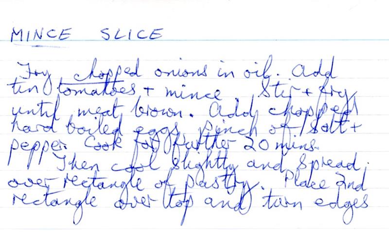 Scan 1 of 2 for Mince Slice