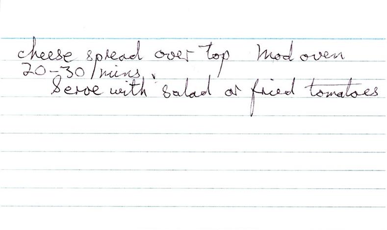 Scan 2 of 2 for Macaroni Cheese
