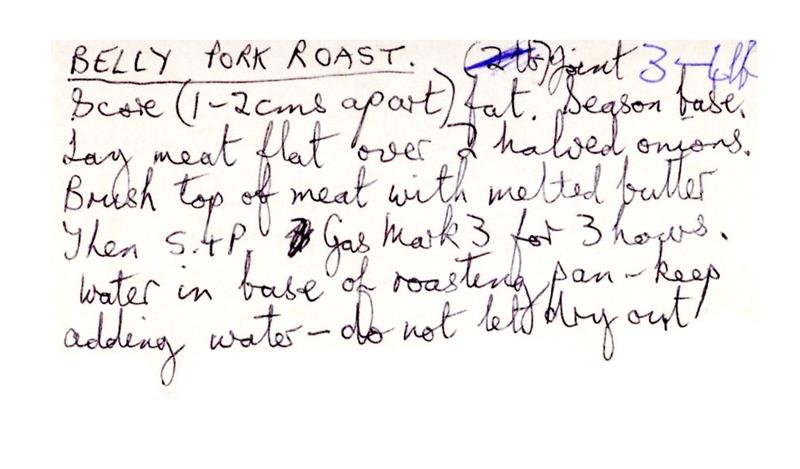 Scan 1 of 2 for Belly Pork Roast