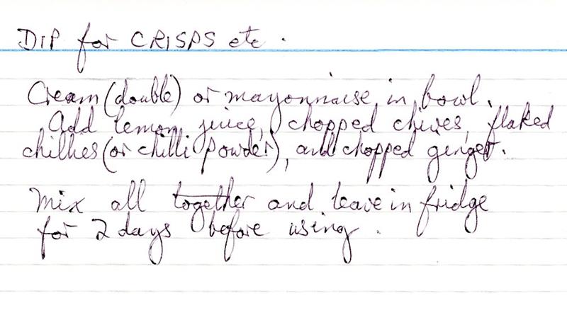 Scan 1 of 1 for Dip for Crisps etc.