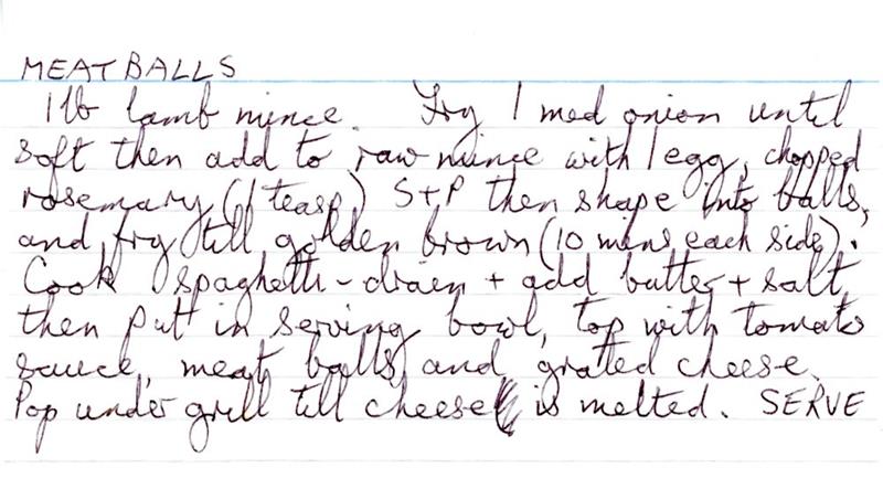 Scan 1 of 1 for Meatballs