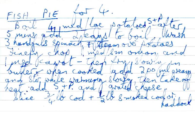 Scan 1 of 2 for Fish Pie