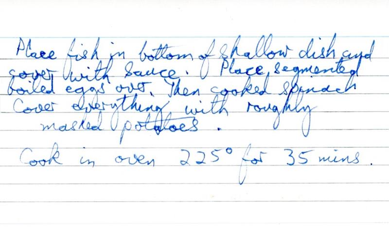 Scan 2 of 2 for Fish Pie