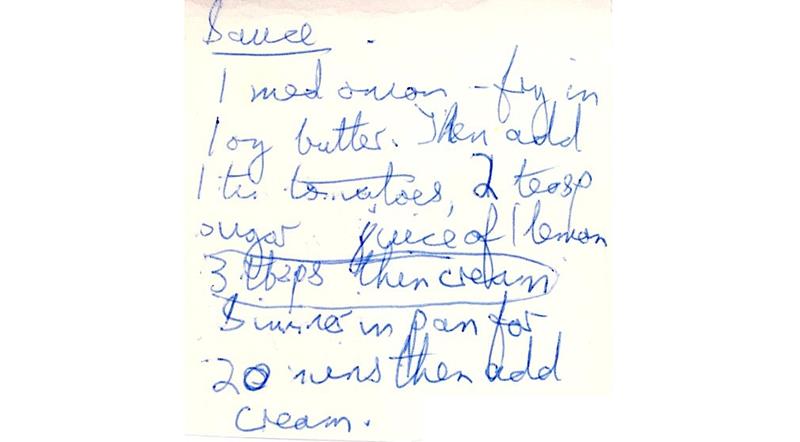 Scan 1 of 1 for Sauce
