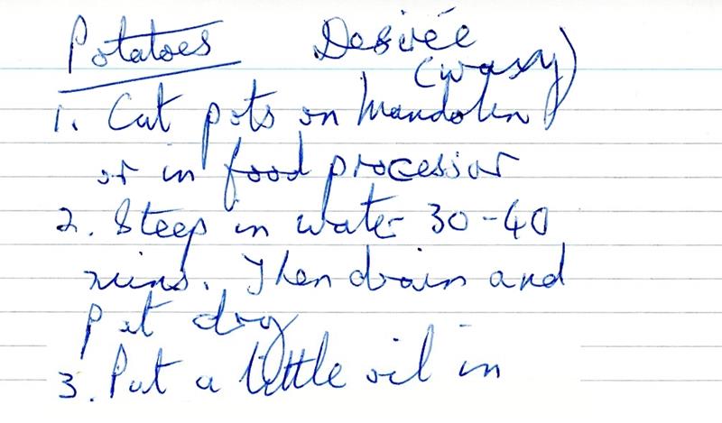 Scan 1 of 2 for Potatoes Desirée (Waxy)