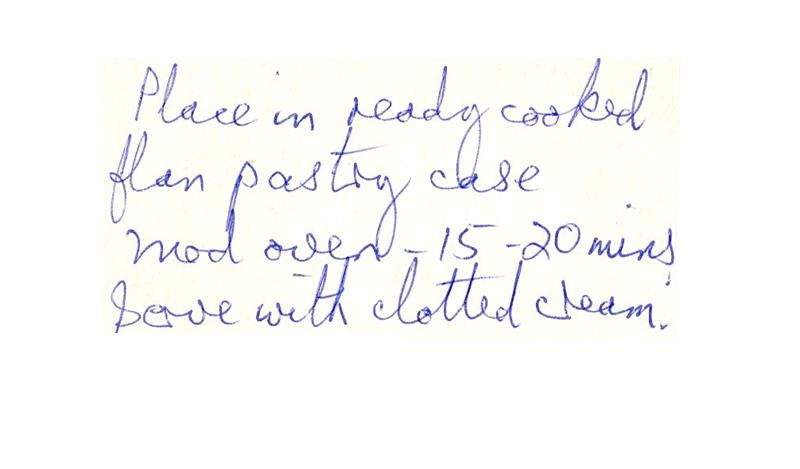 Scan 3 of 4 for Choc Flan