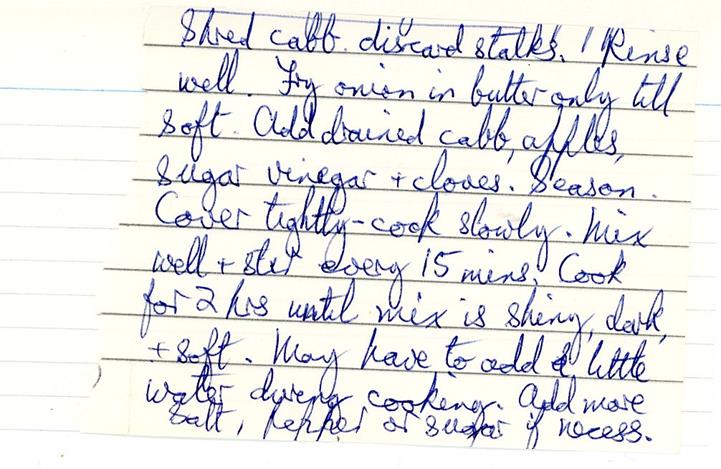 Scan 2 of 2 for Braised Red Cabbage