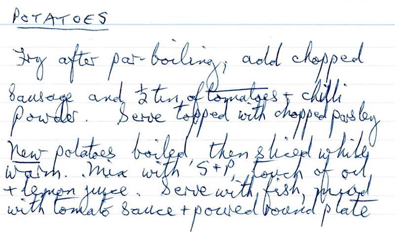 Scan 1 of 1 for Potatoes