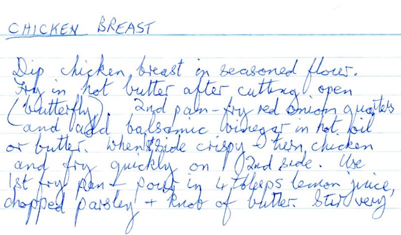 Scan 1 of 2 for Chicken Breast