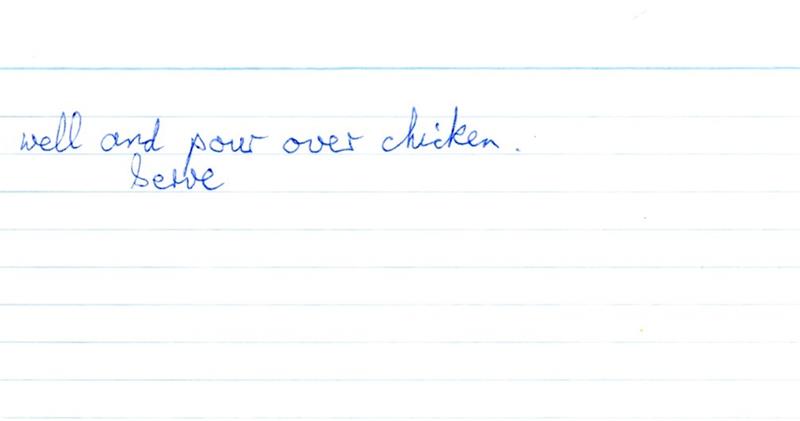Scan 2 of 2 for Chicken Breast