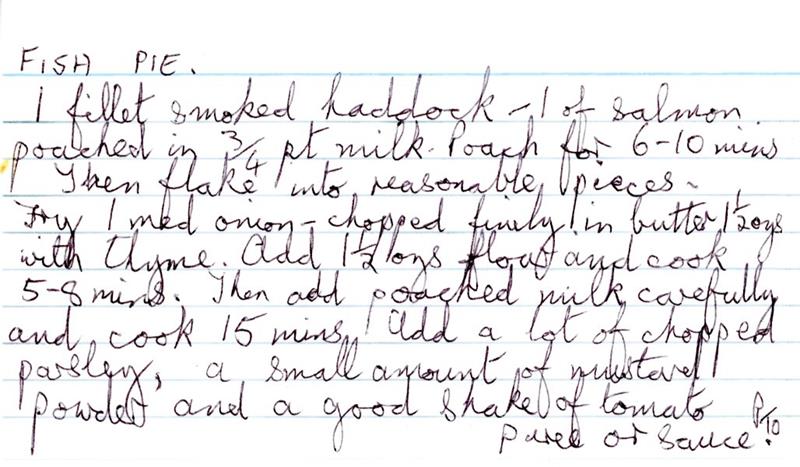 Scan 1 of 2 for Fish Pie