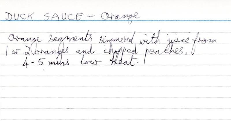 Scan 1 of 1 for Duck Sauce - Orange