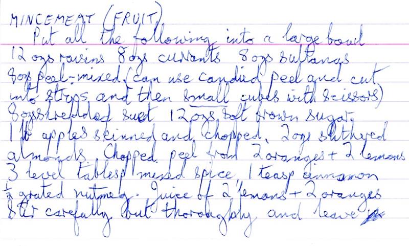 Scan 1 of 2 for Mincemeat (Fruit)