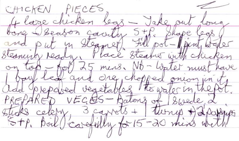 Scan 1 of 2 for Chicken Pieces