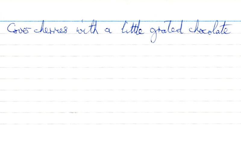 Scan 2 of 2 for Black Forest Gateau