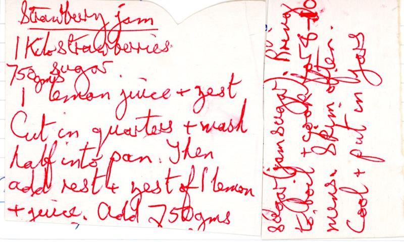 Scan 1 of 1 for Strawberry Jam