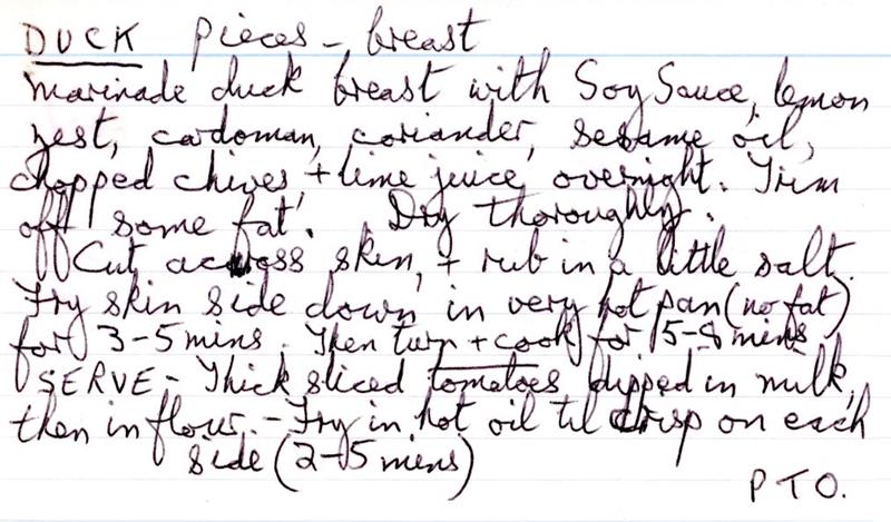 Scan 1 of 2 for Duck Pieces - Breast