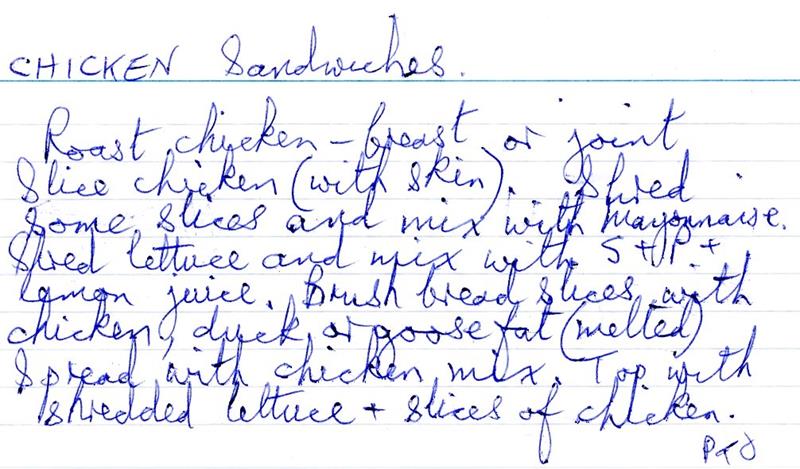 Scan 1 of 2 for Chicken Sandwiches
