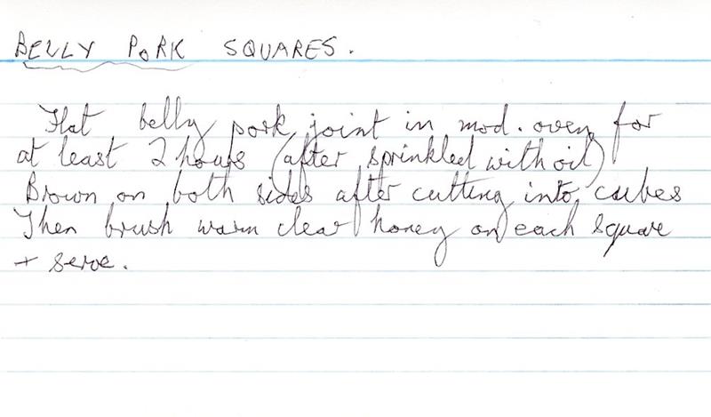 Scan 1 of 1 for Belly Pork Squares