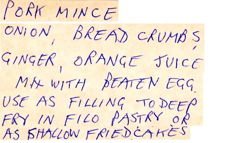 Scan 1 of 1 for Pork Mince