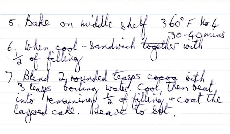 Scan 2 of 2 for Chocolate Layer Cake