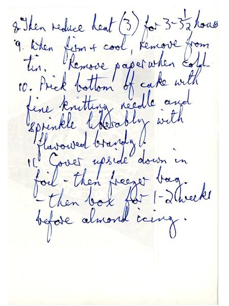 Scan 3 of 3 for Christmas Cake