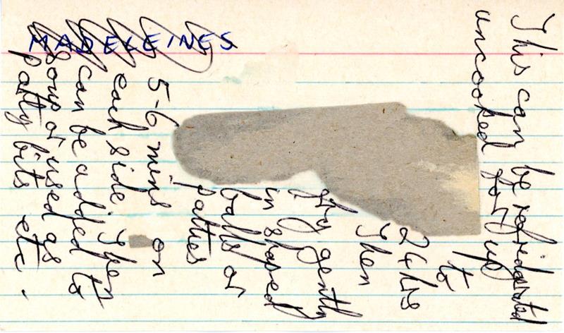Scan 2 of 2 for Meat Balls