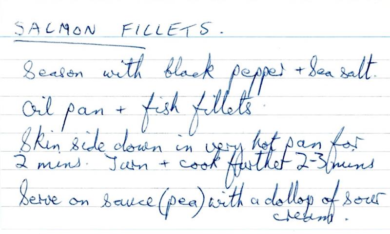Scan 1 of 1 for Salmon Fillets