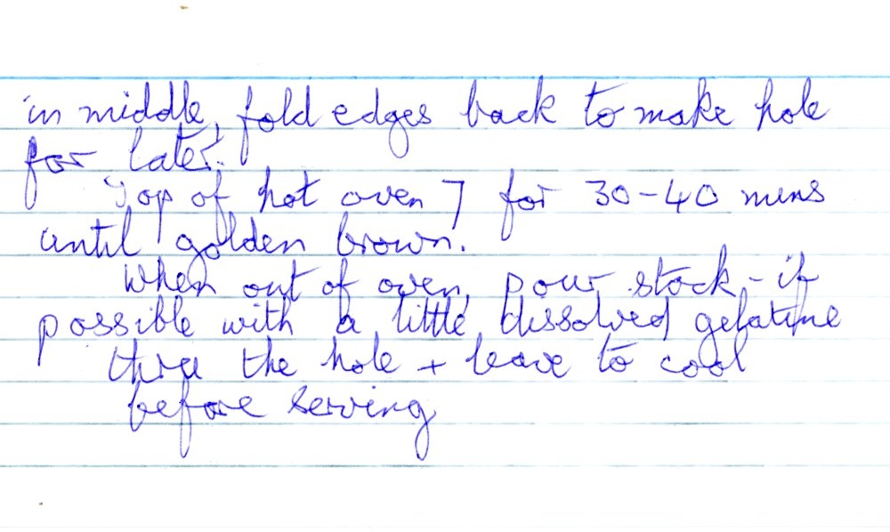 Scan 2 of 2 for Lamb Pie