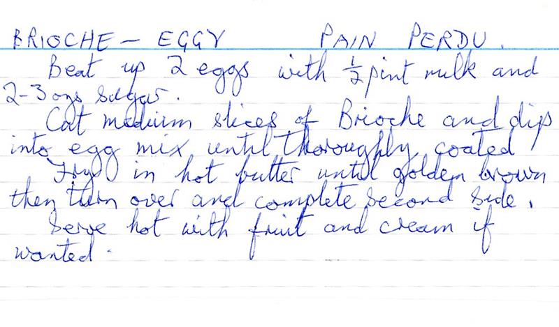 Scan 1 of 1 for Brioche - Eggy Pain Perdu