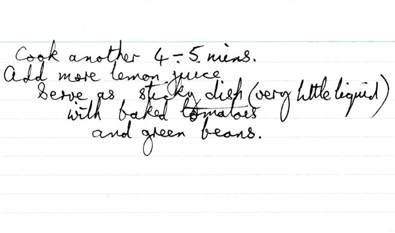 Scan 2 of 2 for Chicken Breasts (or Veal)