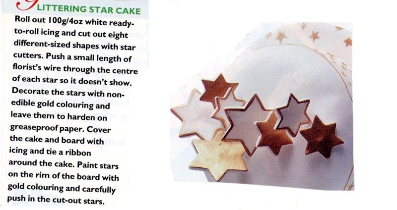 Scan 1 of 1 for Glittering Star Cake