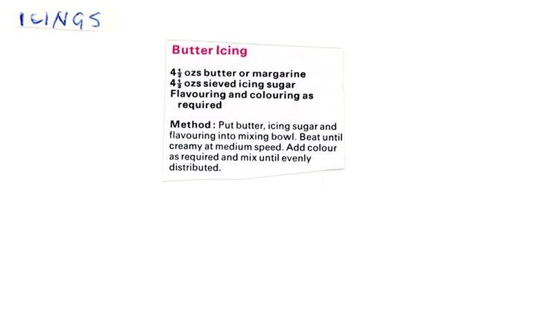 Scan 1 of 1 for Butter Icing