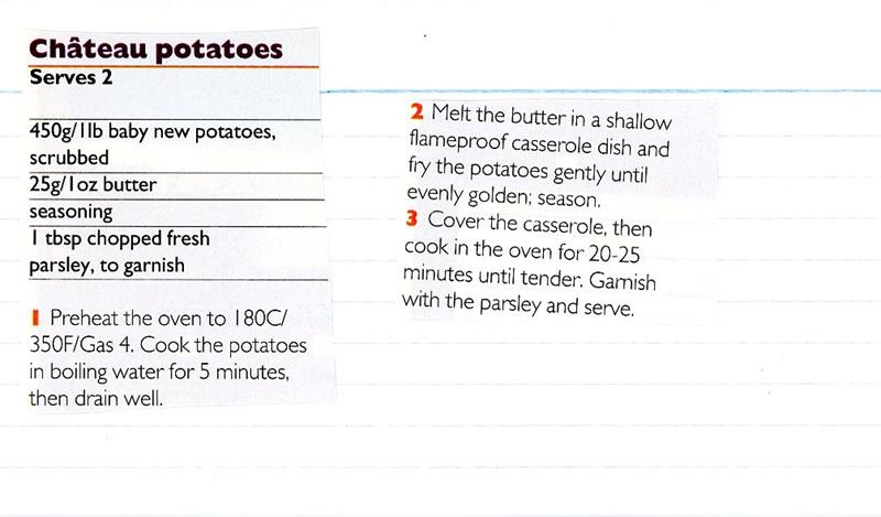Scan 1 of 1 for Chateau Potatoes
