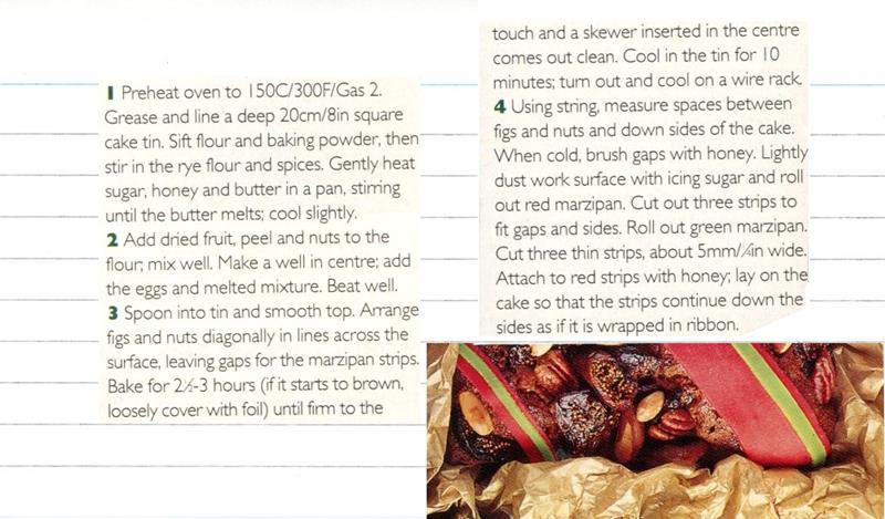 Scan 2 of 2 for Danish Christmas Cake