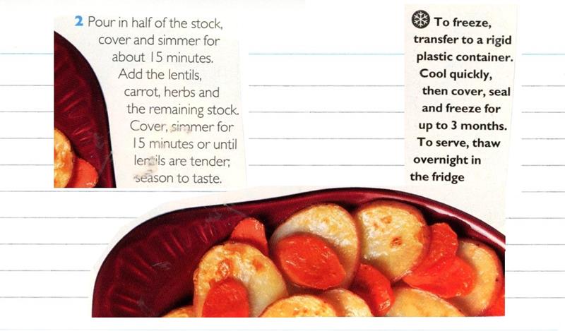 Scan 2 of 2 for Vegetable-topped Lamb and Lentil Pie
