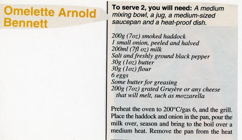 Scan 1 of 2 for Smoked Haddock Baked Eggs