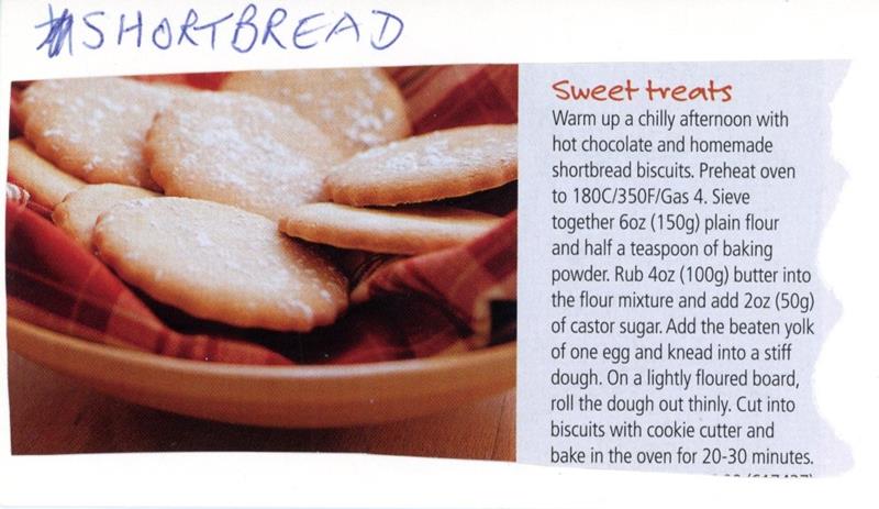 Scan 1 of 1 for Shortbread Biscuits