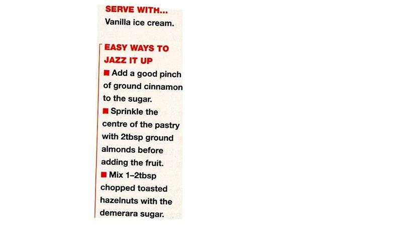 Scan 2 of 2 for Fast Fruit Tart
