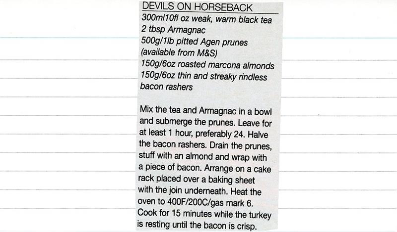 Scan 1 of 1 for Devils on Horseback