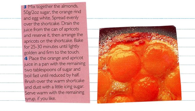 Scan 2 of 2 for Apricot Almond Shortcake