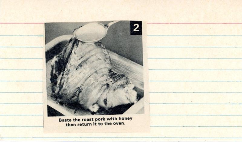 Scan 2 of 2 for Roast Pork with a Honey Baste