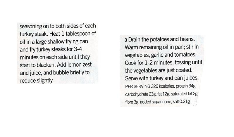 Scan 2 of 2 for Cajun Turkey Steaks