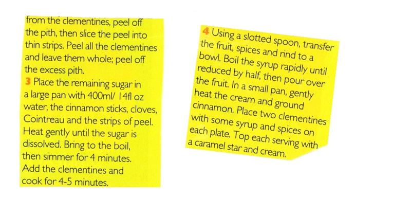 Scan 2 of 2 for Warm Clementines Scented with Cinnamon and Cloves