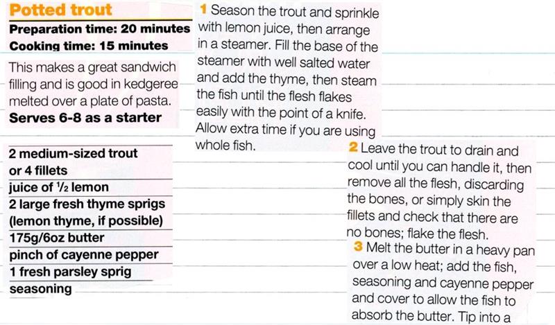 Scan 1 of 2 for Potted Trout